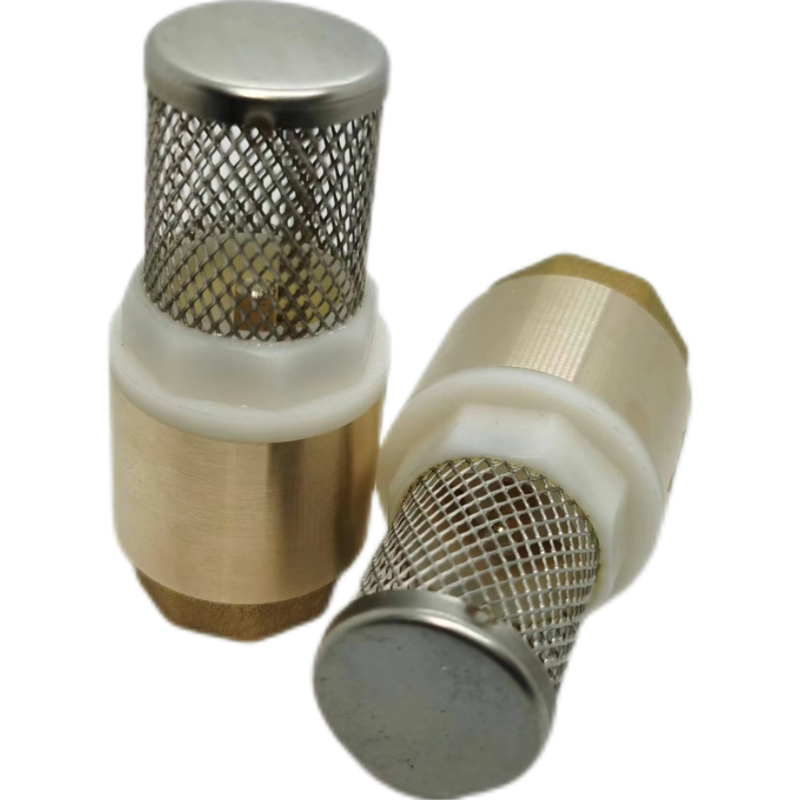 Brass bottom valve pump check valve 4 6 minutes 1 1 5 2 inch water pipe check valve inner thread pump check valve