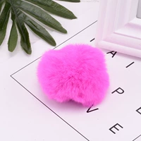 Ilite Rabbit Hair Ball 8 см розовый красный