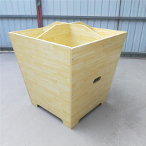 Supermarket rice barrels rice cabinets miscellaneous grains dried fruit rack cabinets rice bucket bulk containers assembled wooden density board grain cabinets