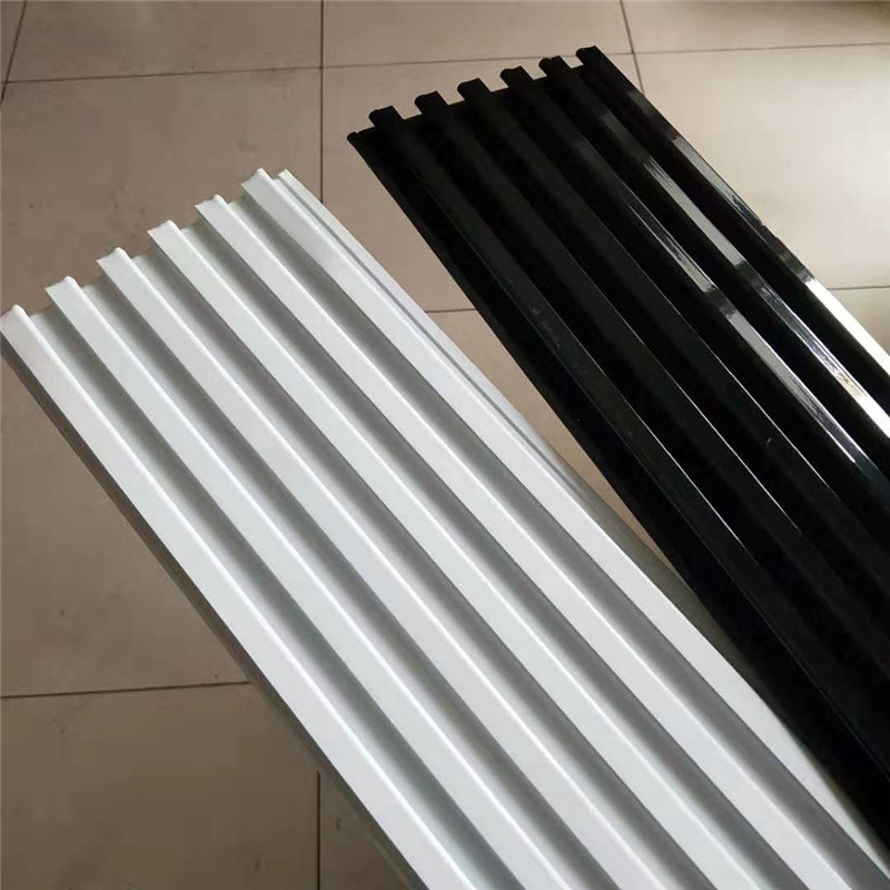 Wall-mounted black and white aluminum slot hook on wall plate Million plate display shelf aluminum alloy slot plate