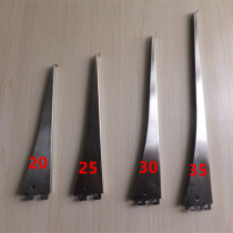 Stainless steel plate support wooden board AA column ladder column shelf board adhesive hook bracket container bracket accessory column double card extended length