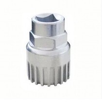 Mountain bike All-in-one central shaft mounting tool Central shaft removal tool Dead fly road bike square hole central shaft sleeve