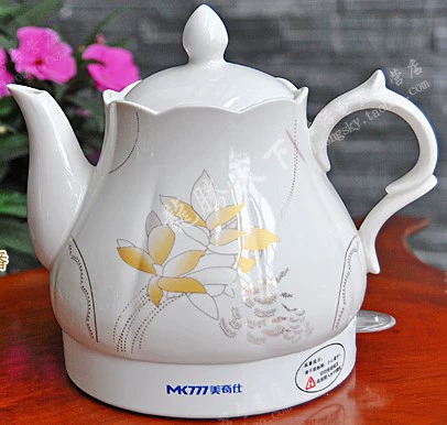 Ấm đun nước điện bằng gốm Ấm không mùi Tất cả 304 Quà tặng bằng thép không gỉ Mk777 / Mickey MK-7006 - ấm đun nước điện