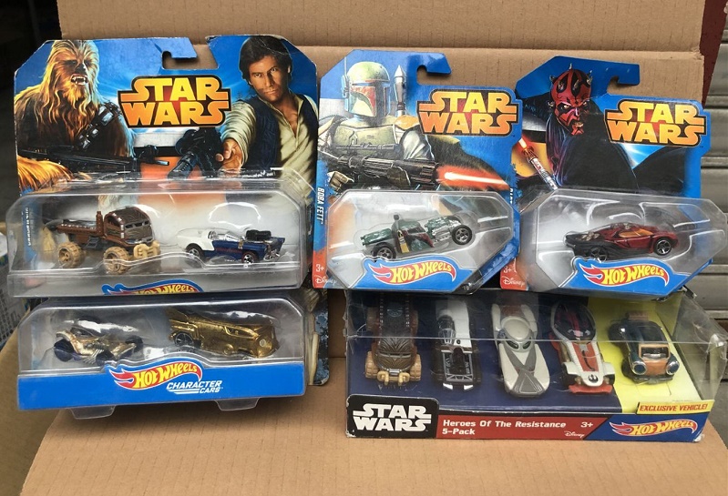 Mattel Vehicle Star Wars Character Car Two Collected CGX02 and C-3PO