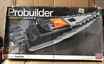 Clear Cabin Box Loss Genuine Beauty Heirloom Meme High MEGA Blocks Carbon Elements Speedboat Series Speedboats 3272
