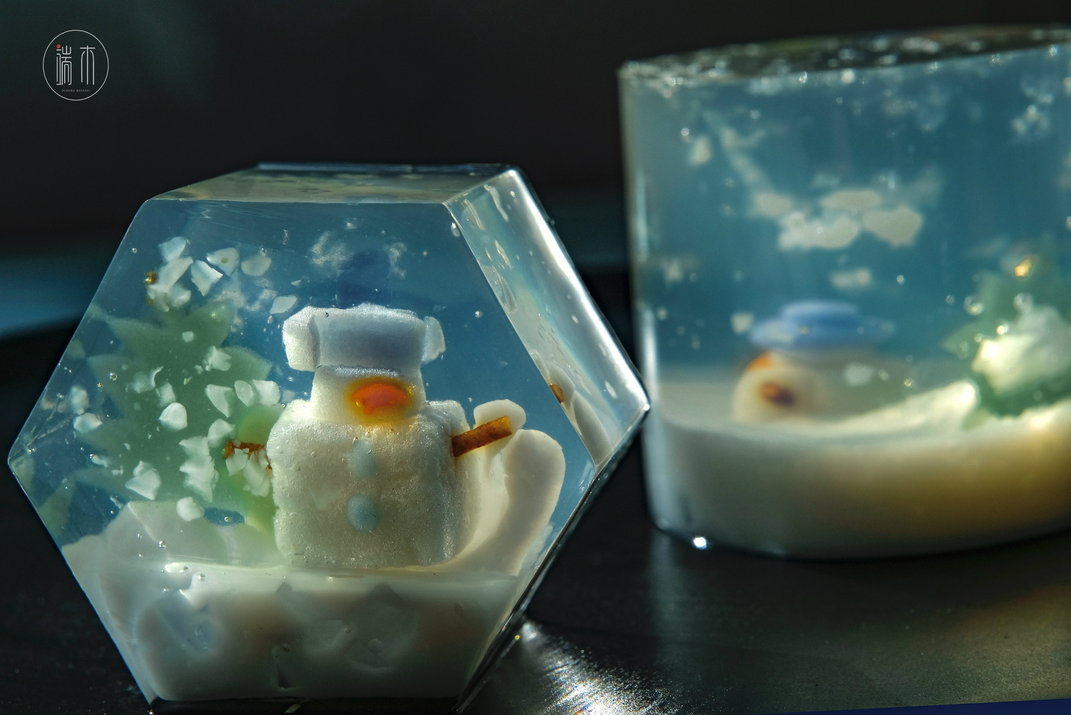 日本和果子专用寒天粉冰饼粉羊羹锦玉羹布丁果冻手工甜品端木唐菓