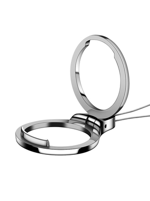 两用手机支架挂绳多功能二合一懒人指环扣圈挂件金属桌面便携挂链