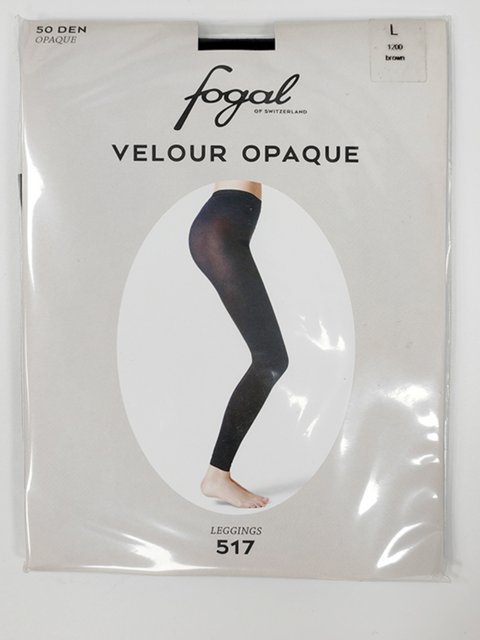Swiss Imported Fogal Opaque 50D Semi-Transparent Soft Super-Elastic Comfortable Base Nine-Point Tights 517