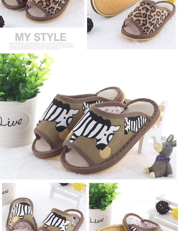 Chaussons enfants en coton pour été - semelle tendon - Ref 986329 Image 16