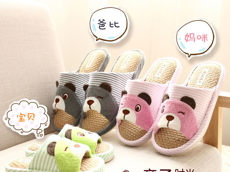 Pantoufles enfants en autre pour printemps - semelle caoutchouc antidérapant - Ref 986171 Image 8