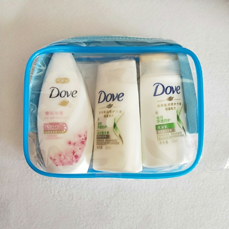 Travel travel Travel Suit Wash Toiletries 3 Pieces 7 Pieces Toothpaste Toothbrush Shampoo Hair Care Bath Towel Bag