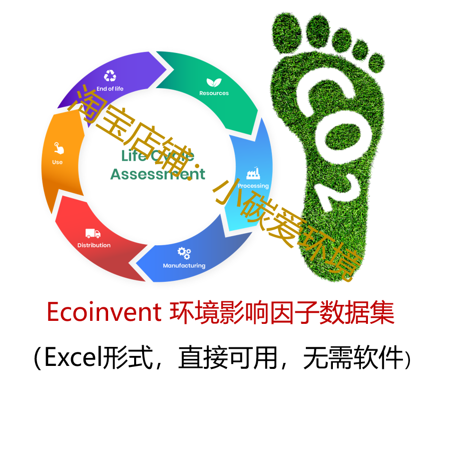 Ecoinvent Environmental Impact Factors/Carbon Emission Factor Data Set, Directly Available in Excel Ecoinvent Environmental Impact Factors/Carbon Emission Factor Data Set, Directly Available in Excel