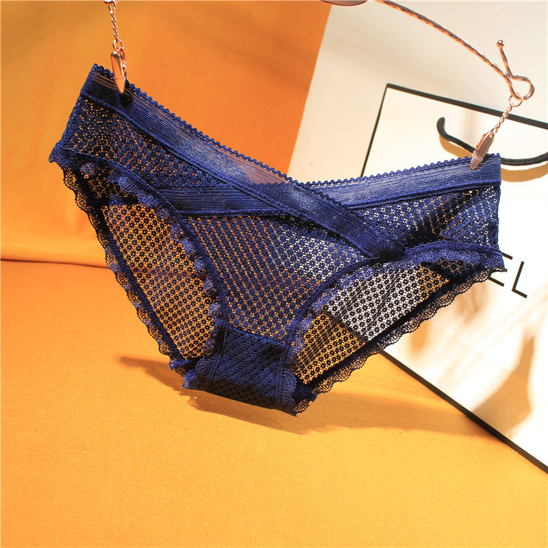 Good material▲Comfortable and breathable▲Sexy lace panties Women's women's triangle incognito pants women