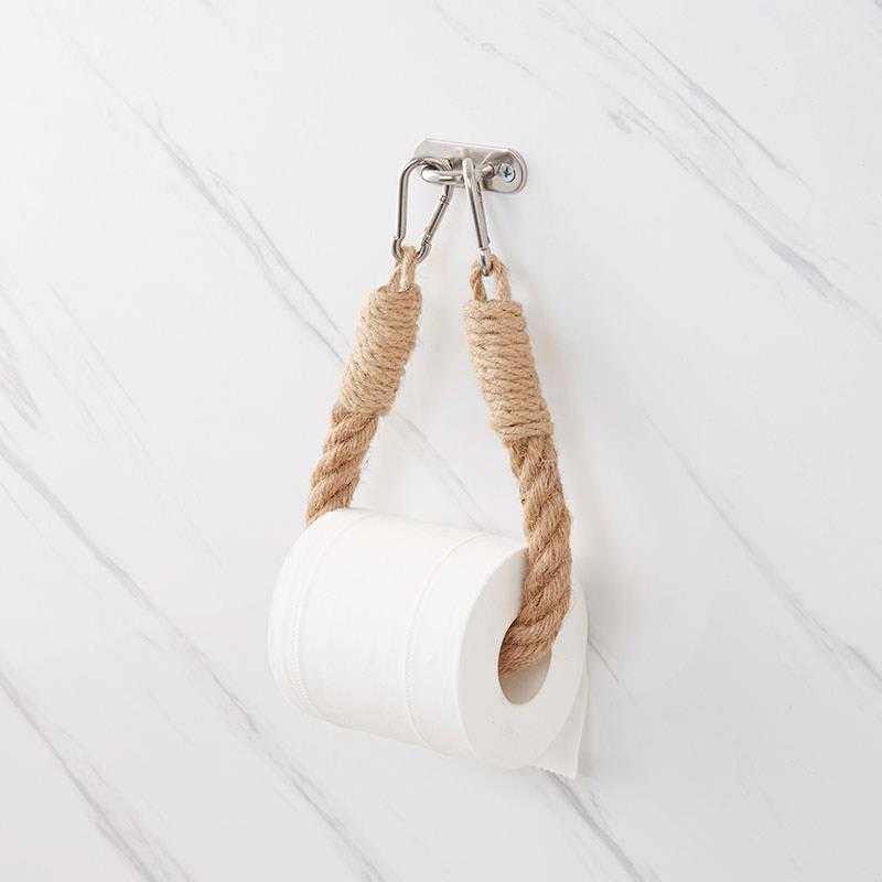 Wall-Mounted Toilet Paper Holder Image 1