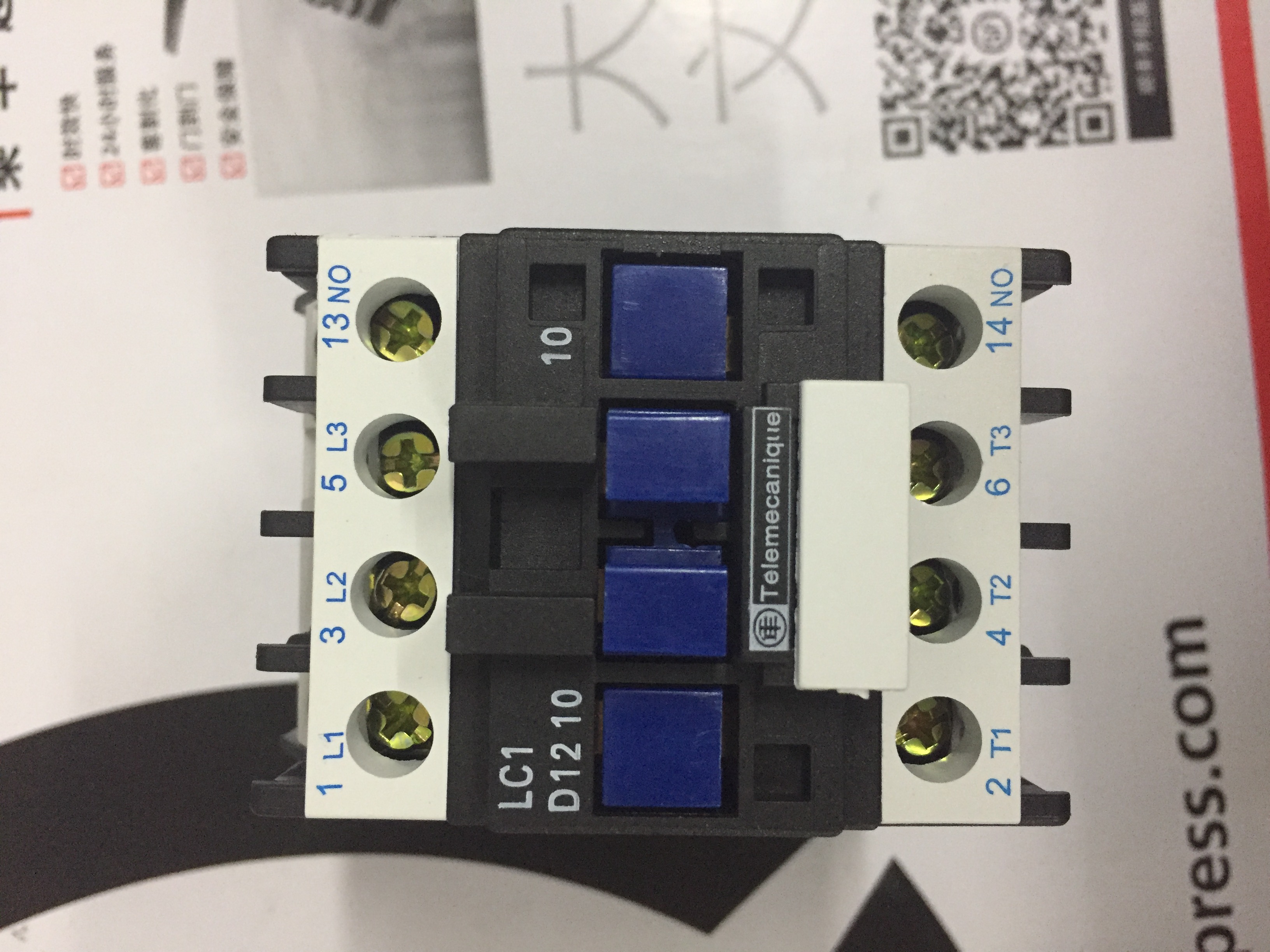 AC contact with 220V 380V 24V and 24V for car lift