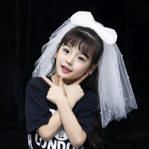 Childrens head yarn photographing props Luminous Minima Baby Princess Birthday Pompong Heads Adorned With Parent-child Writing True Supersenssen