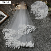 2020 white wedding head Gauze Red Photo Props Short head yarn headwear oversensual Wedding Dress head yarn