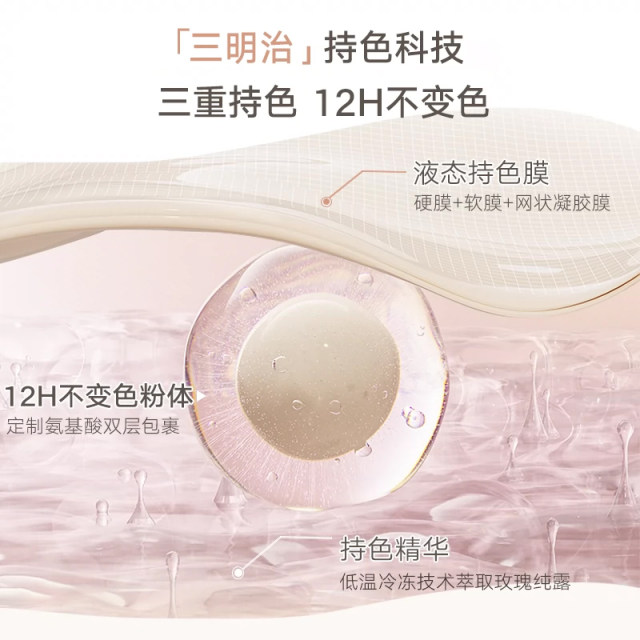 Juduo Juduo Yunrou Seamless Powder Cream Foundation ເປັນເຄື່ອງແຕ່ງໜ້າທີ່ຕິດທົນນານ ບໍ່ລົບຮອຍຕໍ່ກັນນໍ້າ ກັນນໍ້າ ເປັນສິນຄ້າຂອງແທ້ຍິງແທ້