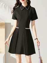 Sandro Beytagh French fashionable pleated skirt 2021 new design sense niche socialite high-end dress