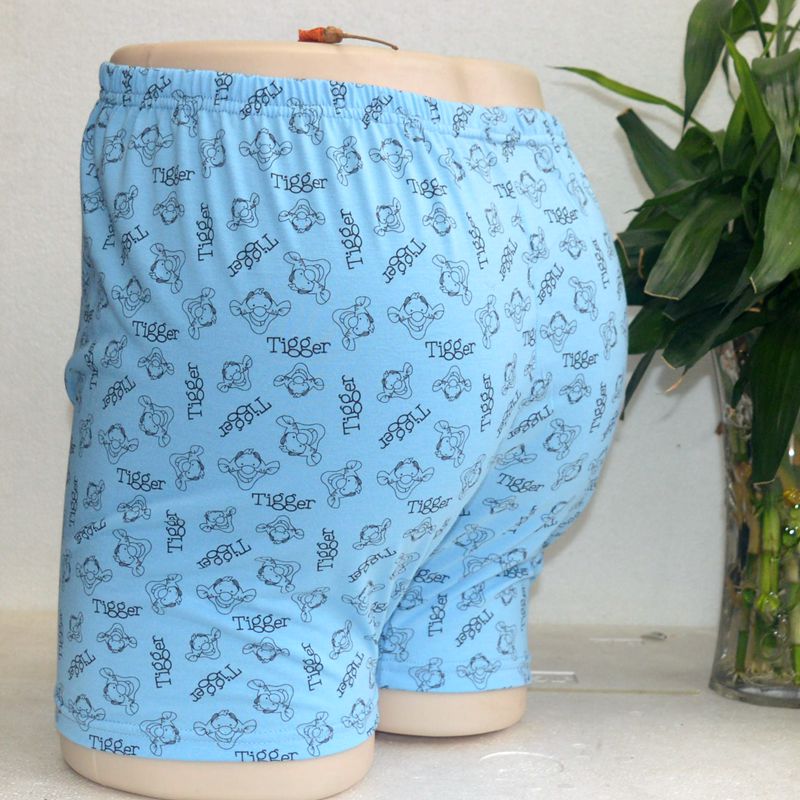Cotton cotton cộng với thanh niên béo trung niên và cao nam đồ lót bốn góc đồ lót boxer béo quan lot dep