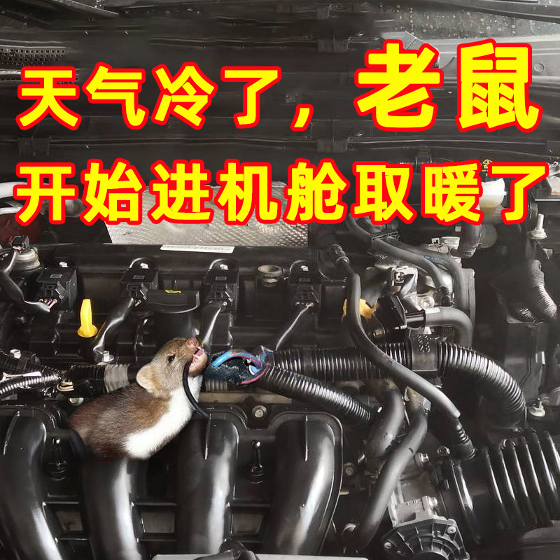 Rat repellent nemesis engine compartment special mouse repellent anti-sacred device mouse repellent package medicine car rodent repellent car rodent repellent