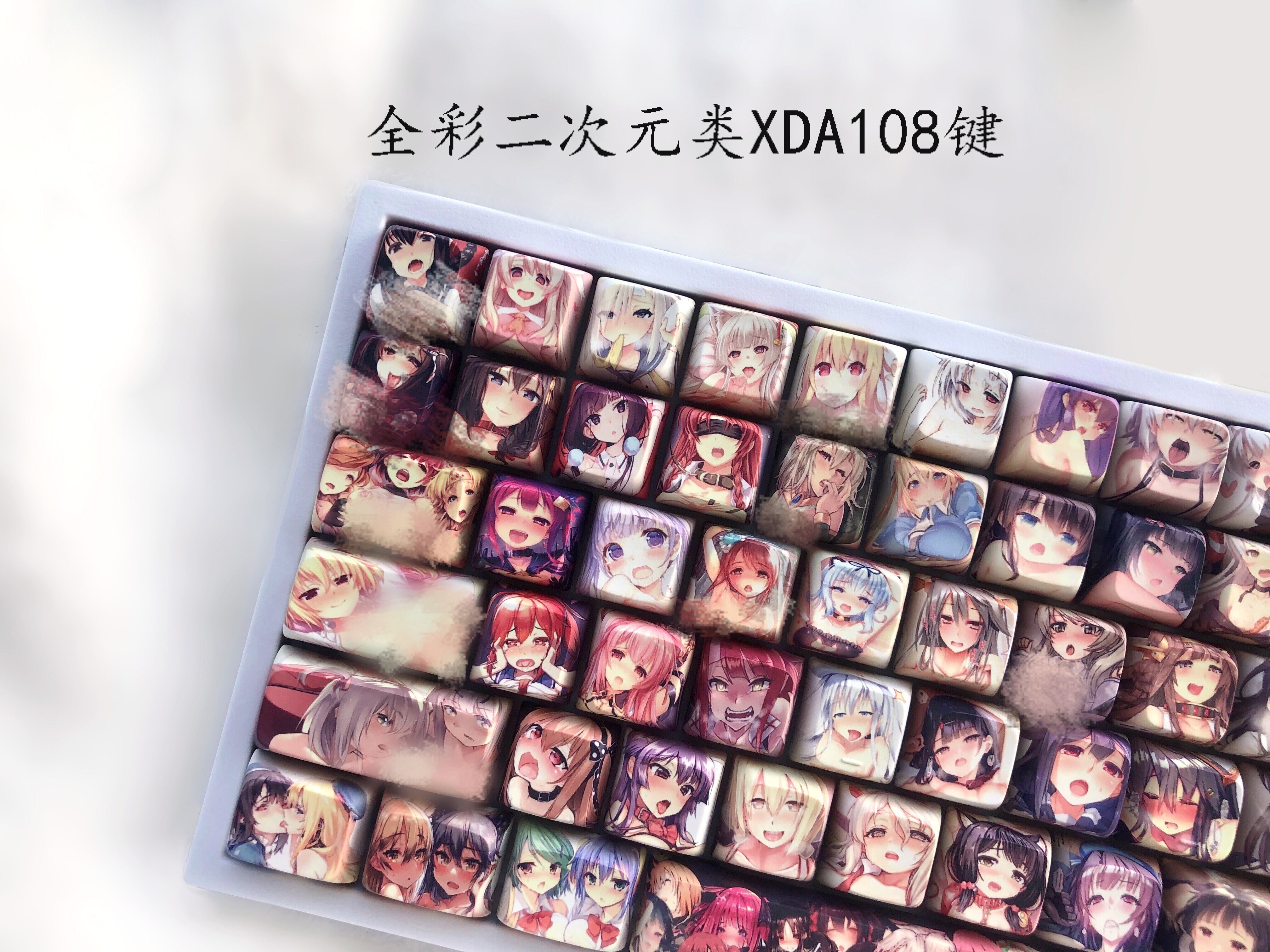 Mechanical keyboard animation secondary keyboard cap animation pbt keycap adapted to 61 87 104 108 Pallet mechanical bond