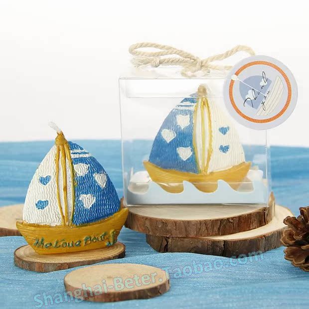 Bridal Shower Love Boat Candle Fairy Tale wedding gift LZ026