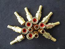 Pneumatic quick-access pagoda connector water nozzle for quick succession of injection moulding with US-made quick joint cooling water connector die