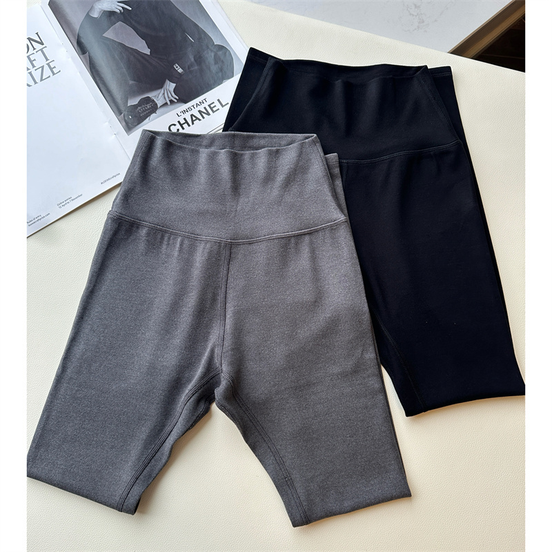 The Ultimate Pants! Skin-Friendly, Self-Heating, Imported Australian Fleece, High-Waisted, Slimming, Warm Leggings, a Must-Have for Autumn and Winter