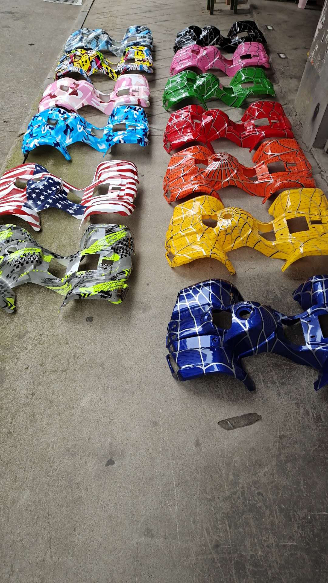 ATV four-wheel off-road motorcycle accessories little bull ATV full car shell plastic parts pedal living room lamp cushion