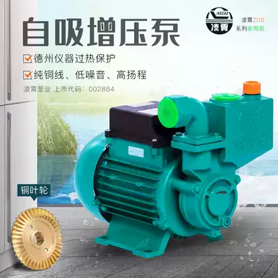 Guangdong Lingxiao clear water pump household self-priming pump high head 220V tap water pipeline automatic booster pump pump