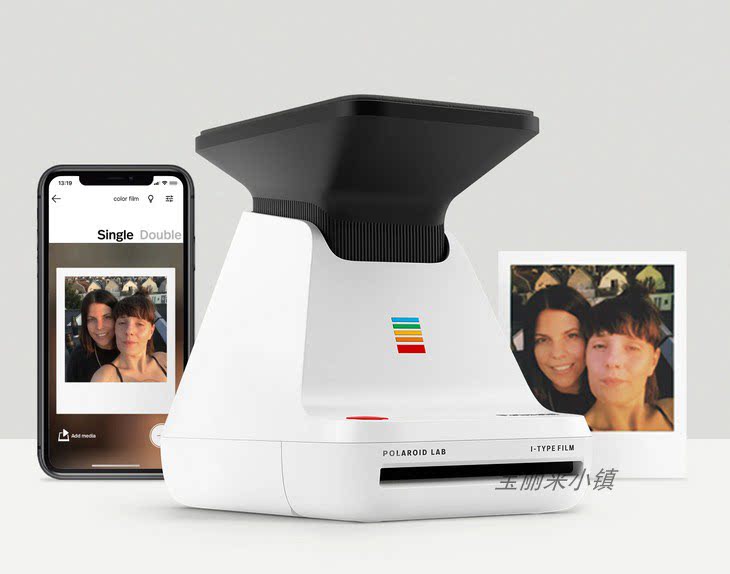 Polaroid Shadow Tower print Polaroid Lab Vintage negatives Polaroid birthday gift camera send bag