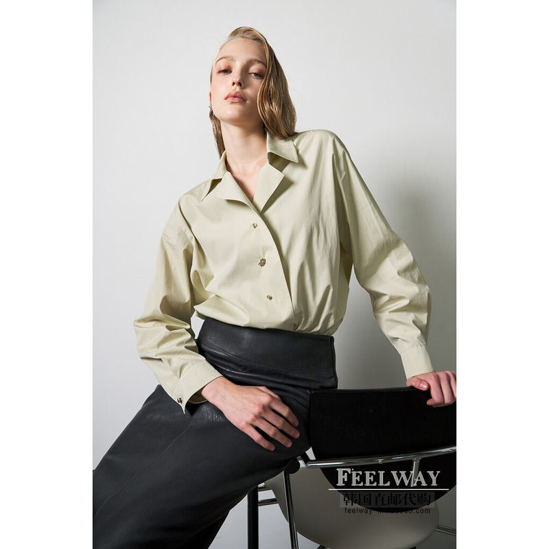 No Returns or Exchanges~Feelway Korean Purchasing Agent for Women's Clothing 26 Autumn Lanvin Shirt Lc2G8-Wsh126W