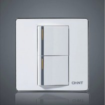 CHINT NEW9E series 86 type switch one two three switch panel one two three open multi-control each model is optional