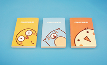 Chachas naked blank inner page 32 open notebook diary office