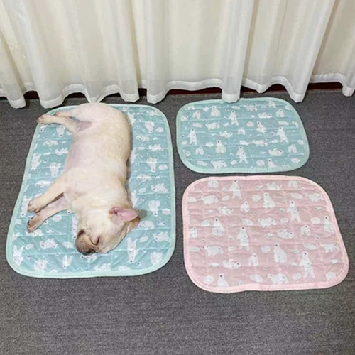 Собака для любимой собаки холодная подушка бингши летнее охлаждение охлаждающая подушка плюшевая фаст -бага