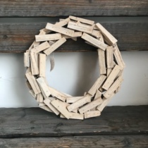 West East groceries foreign trade export wooden Group decorative ring decorative wall decoration
