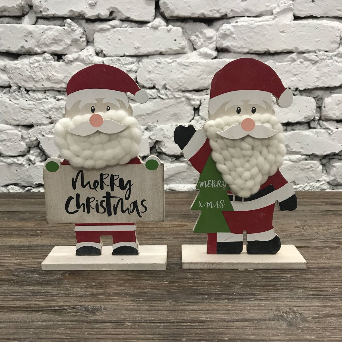 East and West groceries Export single Christmas theme wool felt Santa decoration home decoration ornaments