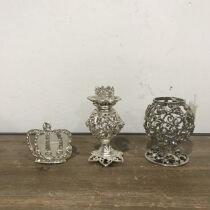 West East Foreign Trade Export Grocery Iron Art Exquisite Candle Holder