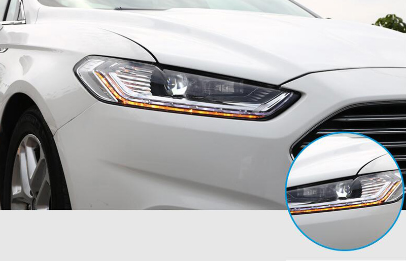 Ford Fusion Parts >> For Ford Fusion/Mondeo 2013-2016 DRL White LED Headlight ... Ford Fusion Parts >> For Ford Fusion/Mondeo 2013-2016 DRL White LED Headlight ...