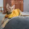 GINGERAIN DEVON CAT CLOTHES SPHINX HAIRLESS CAT Conis COTTON THIN COAT