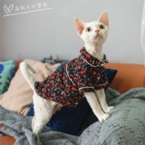 GINGERAIN hairless cat clothes German air conditioning clothing pajamas corduroy cotton material warm and breathable summer