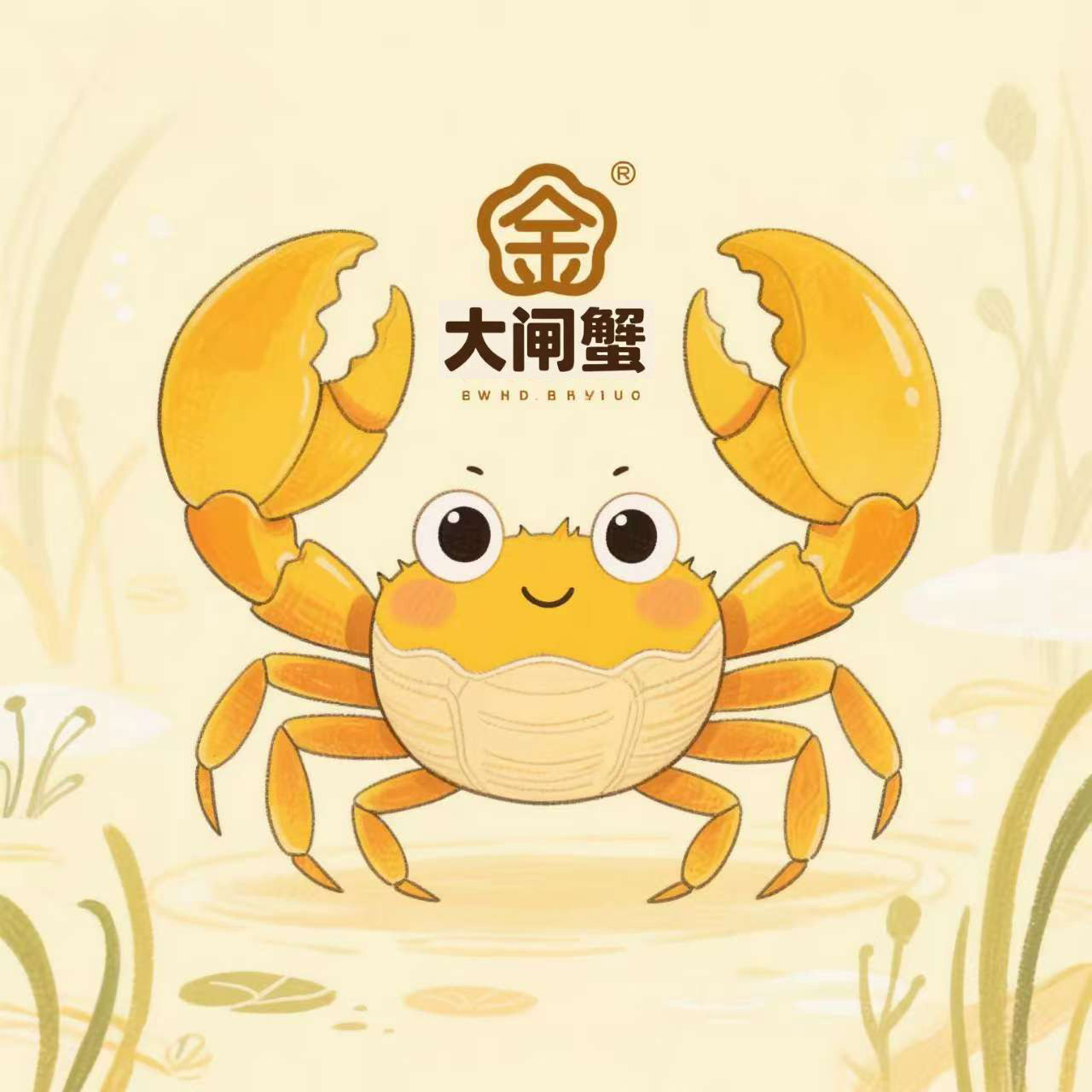 苏州金钳大闸蟹的LOGO