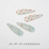 Hàn Quốc INS mạng tóc đỏ thẻ tiara nhỏ BB clip dễ thương kẹp tóc từ clip gãy tóc người lớn mềm mại chị gái clip