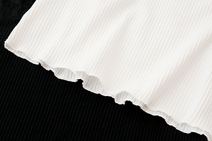 Mùa hè mới lông mi ren chữ V cổ áo cotton nữ ngắn đoạn ngắn Áo không tay áo sơ mi nhỏ chạm đáy áo thủy triều đồ nữ đẹp