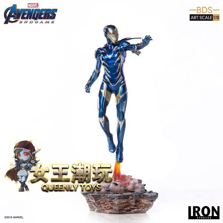 Spot Iron Studios Brazil Factory MARCAS19119-10 1 10 Connected 4 Little Chili Iron Man