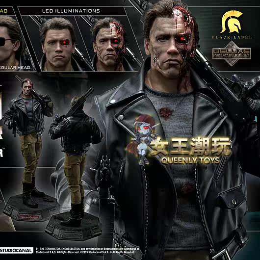 Scheduled Prime 1 Studio HDMMBLT1-02 1 2 Terminator T800 Standard Edition DX Edition