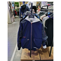 Áo khoác Li Ning 2019 xuân mới dành cho nữ bóng rổ loạt thời trang áo khoác thể thao giản dị AJDP006 - Áo khoác thể thao / áo khoác áo khoác thể thao 