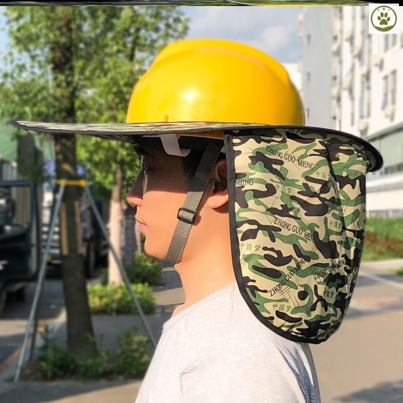 Sunscreen lady sunscreen for use on the site Safety sunscreen cap Large along the cap Summer sun hat Men's outdoor