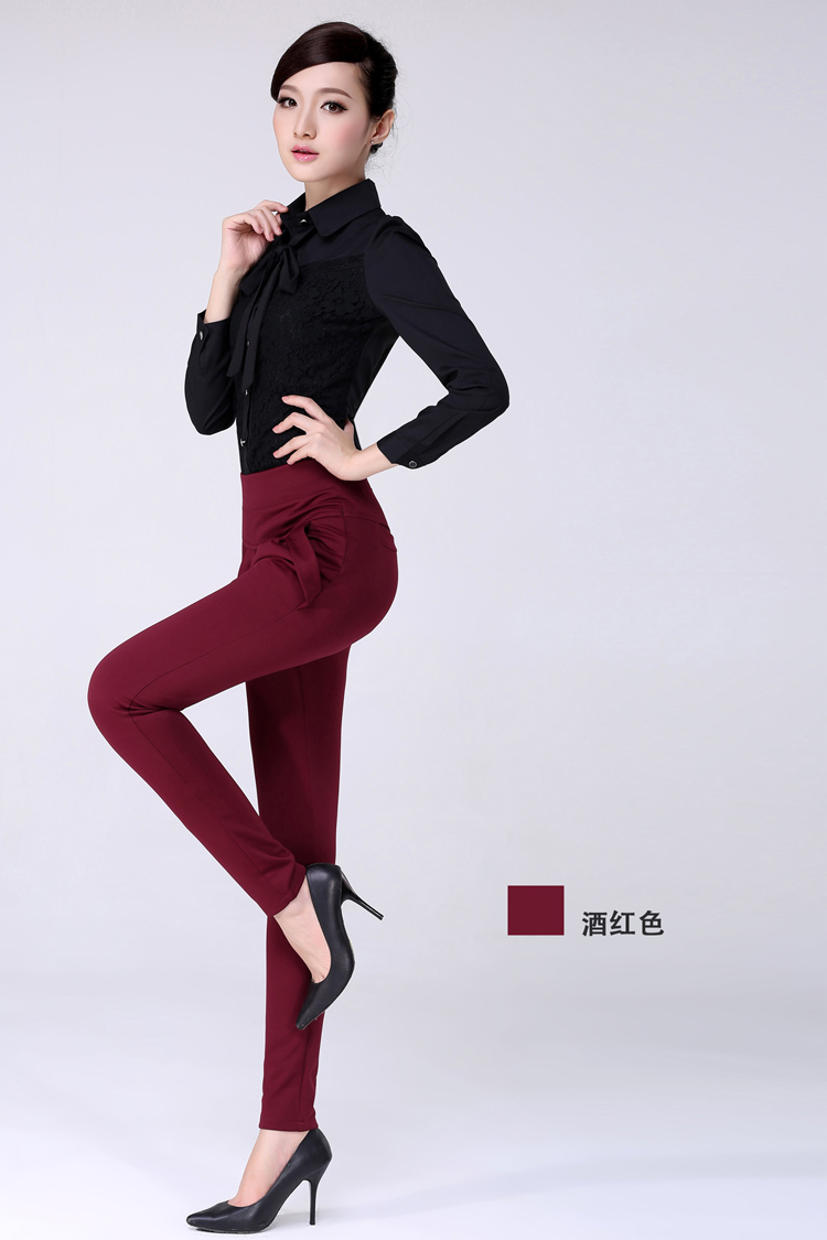Mùa hè 2018 mới size quần nữ rộng cạp cao quần thun harem chất béo MM thun thun eo quần thường là mỏng thời trang nam nữ